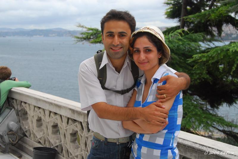 Iranian Couple.JPG - Hagia Sophia